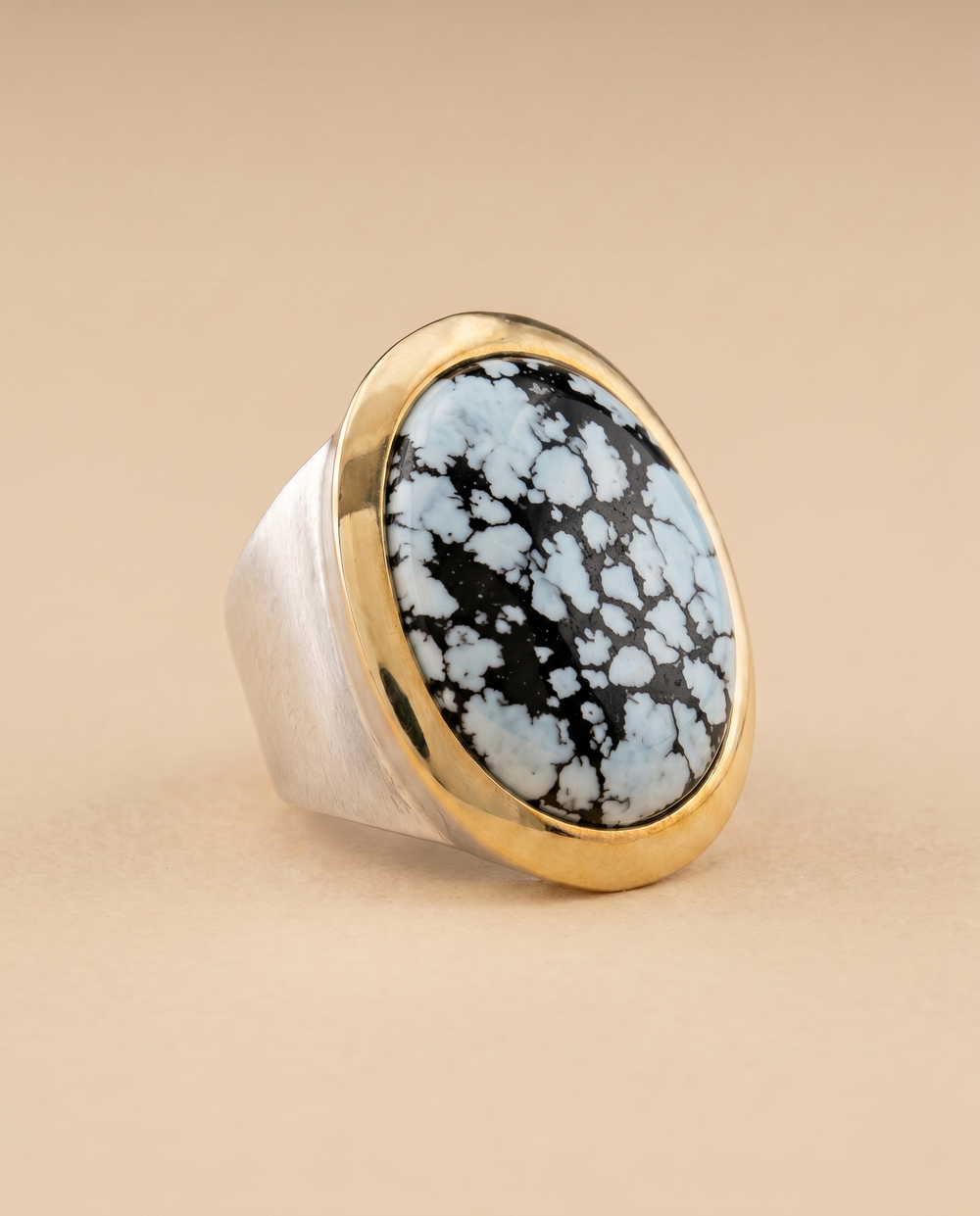 Tay Turquoise Set Large Debs Ring