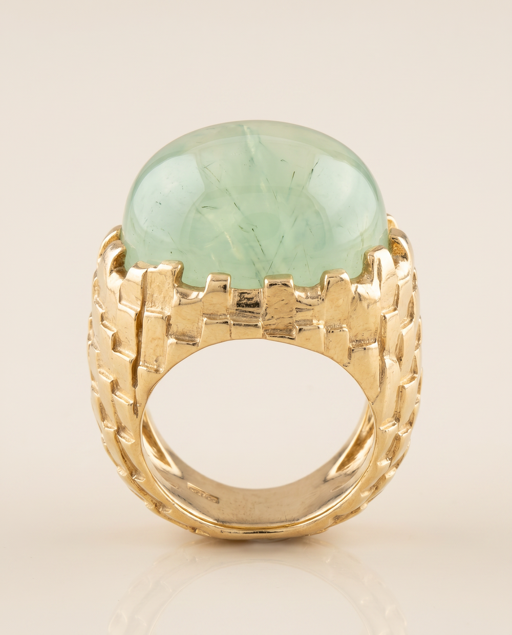 Tay Phrenite Set Tile Ring