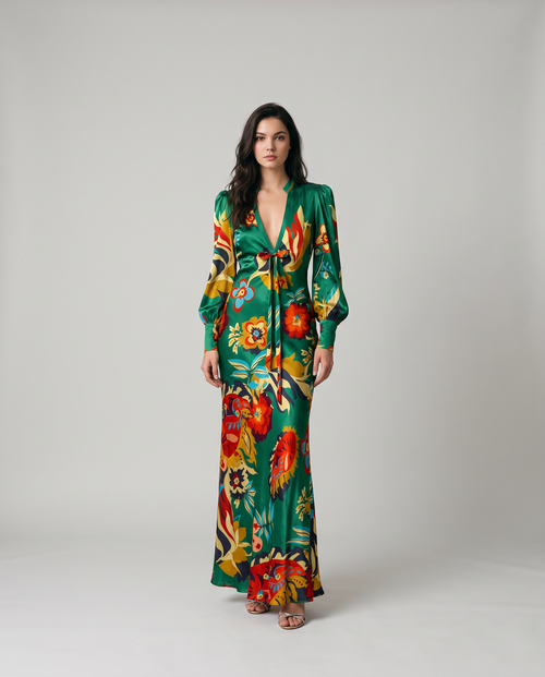 Paris Poppy 308C Dress