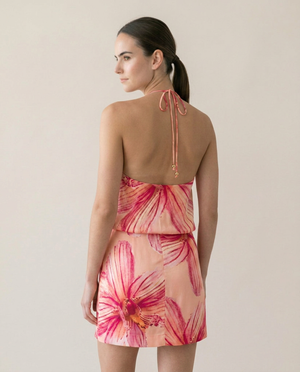Nola Halter Neck Mini Dress
