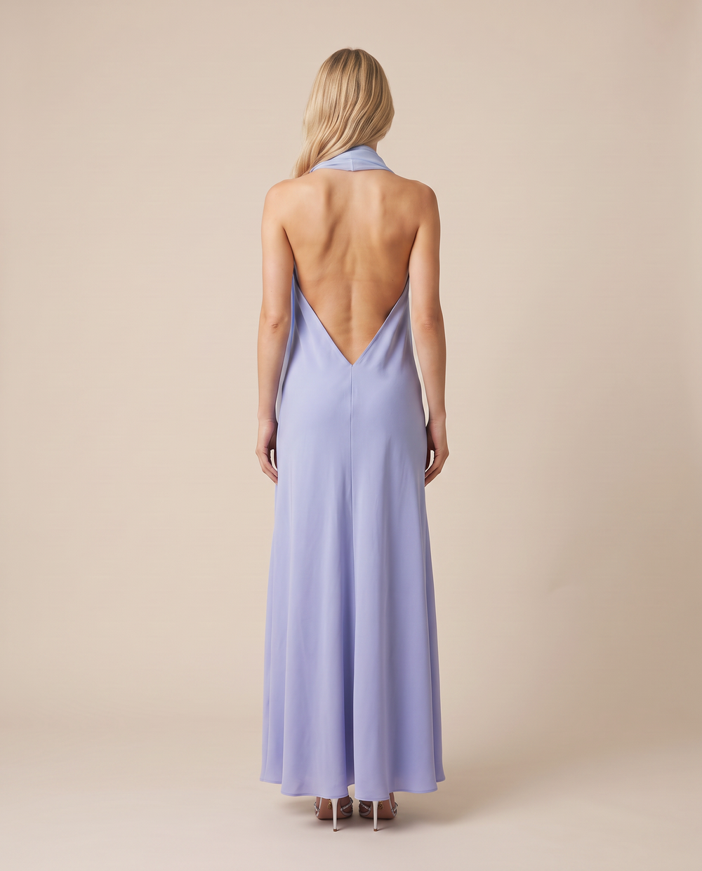 Holly Crepe Long Dress Light Blue by Marina St Barth from Marina St Barth