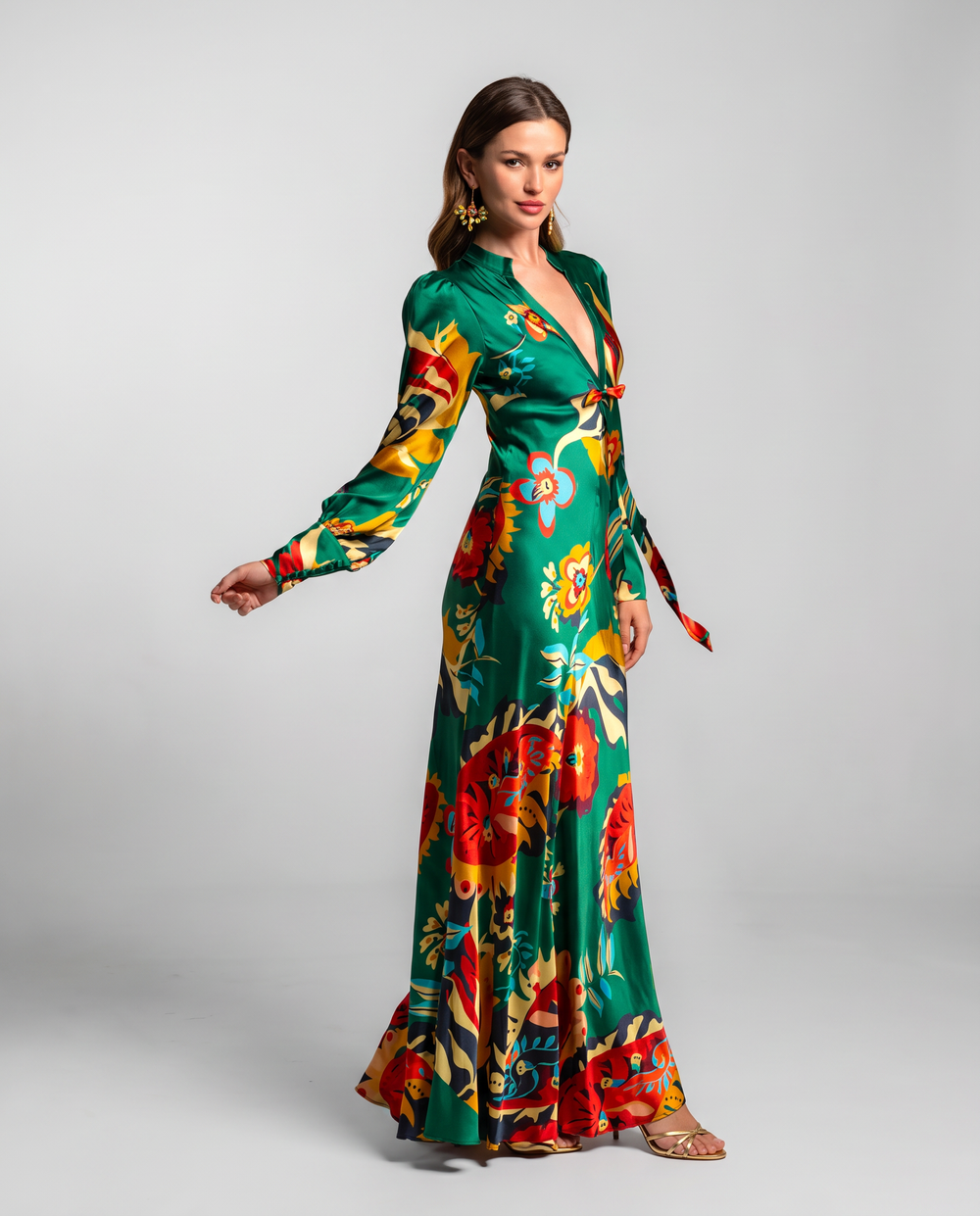 Paris Poppy 308C Dress
