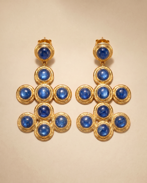 Tay Kyanite Set Cecilia Eardrops