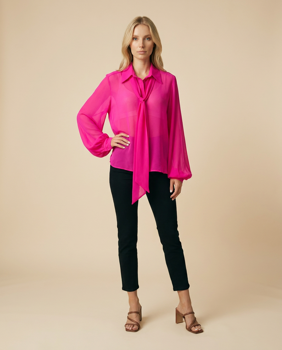 Oud Bruna Top Mousseline
