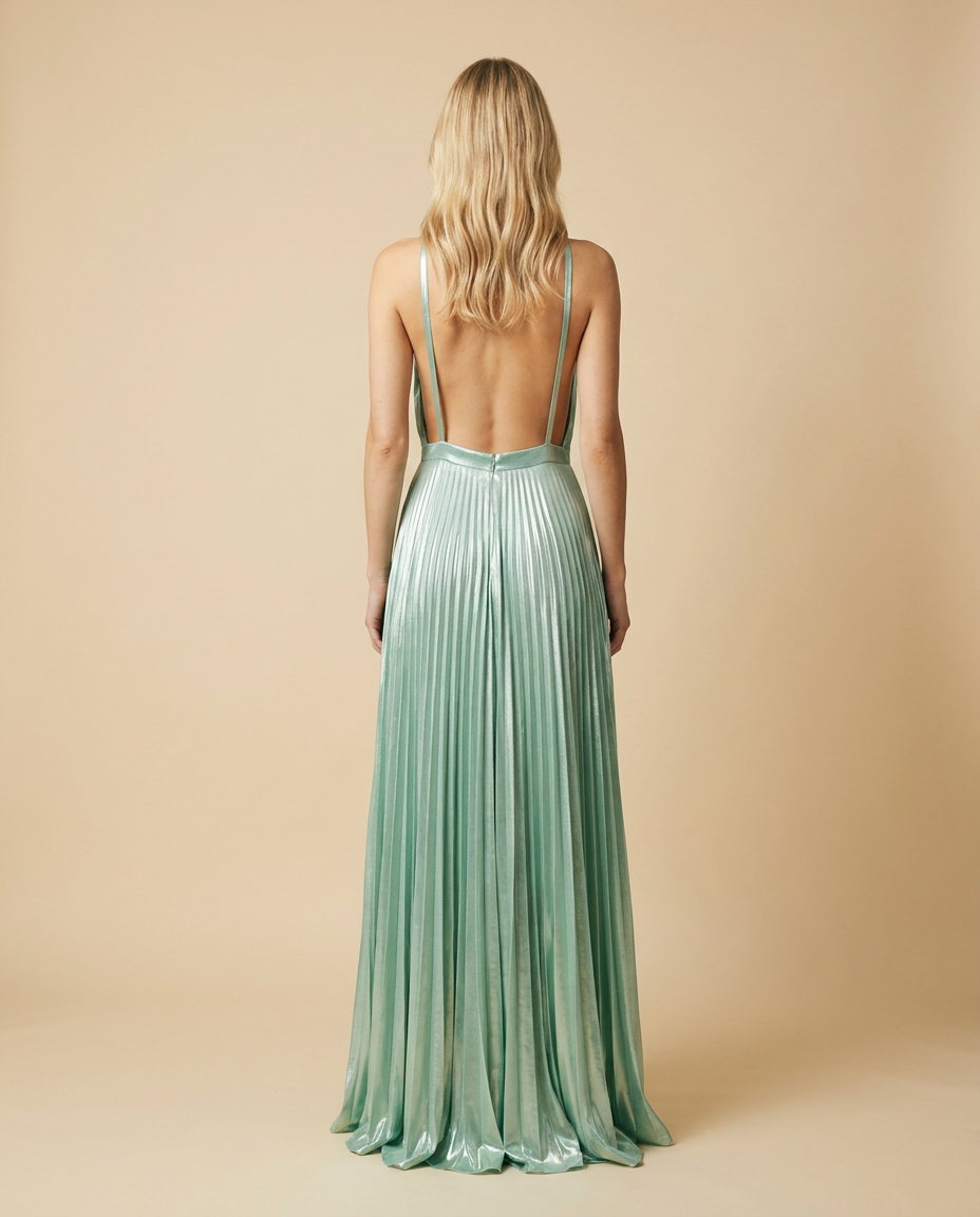 Oud Isadora Dress Metallic