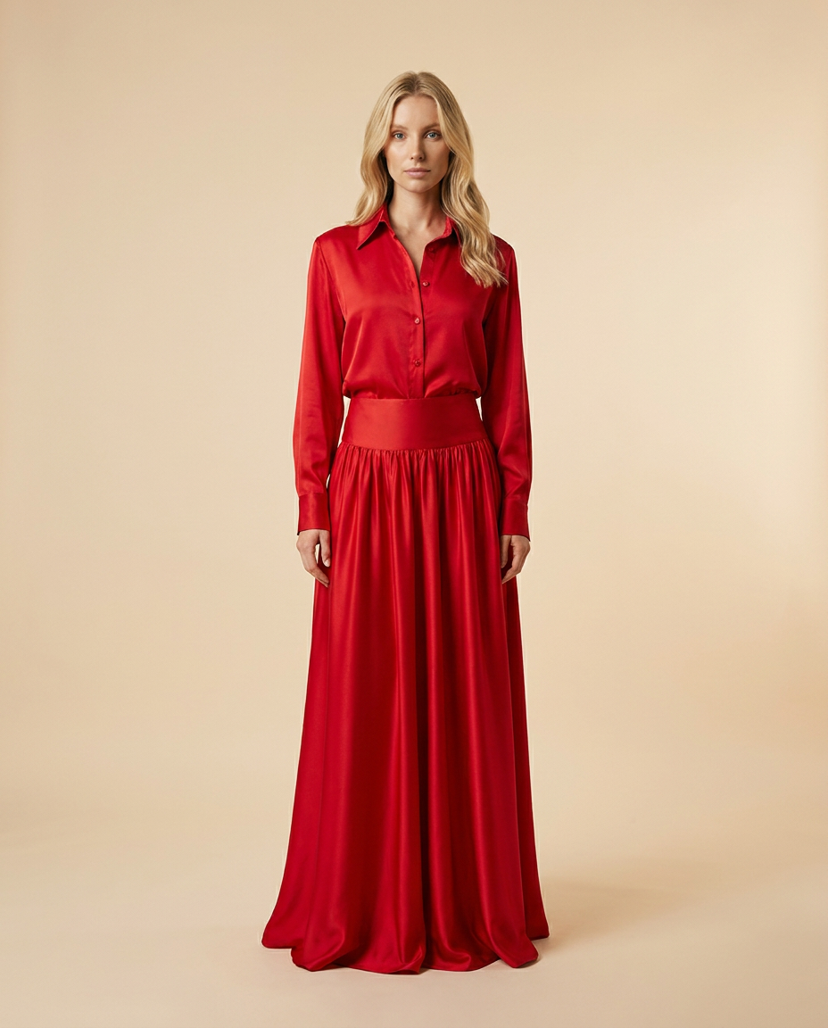Oud Kenza Skirt Silk