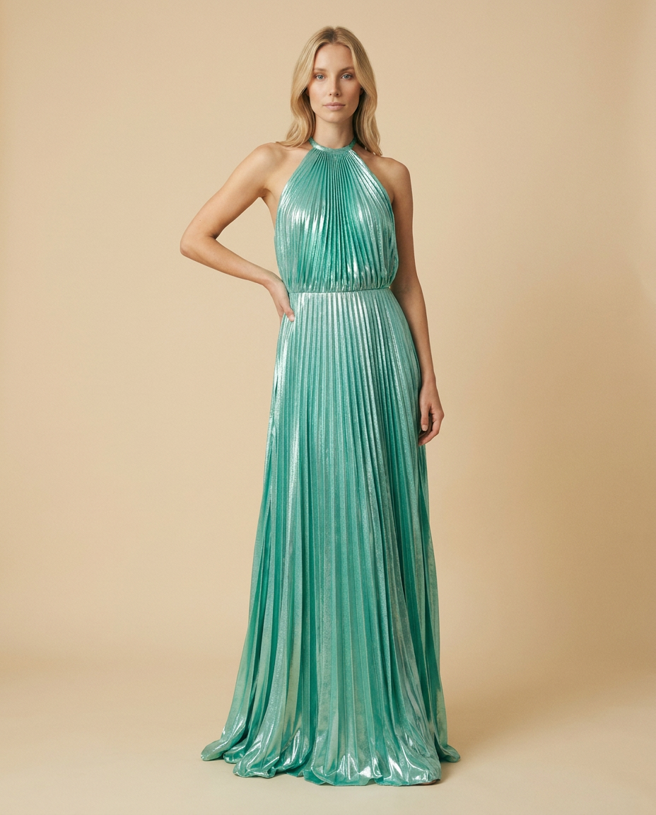 Oud Isadora Dress Metallic