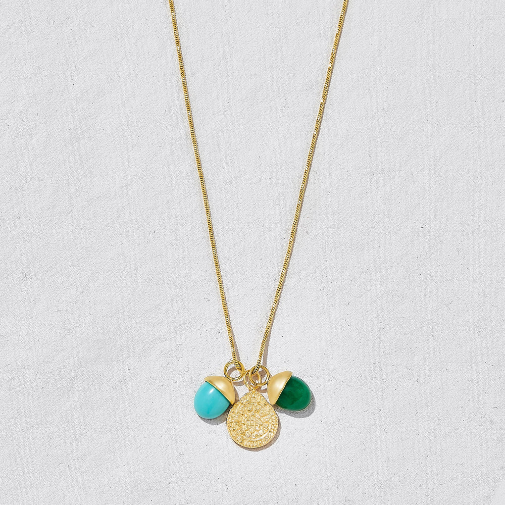 Oasis Green Gemstone Necklace