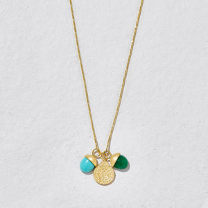 Oasis Green Gemstone Necklace