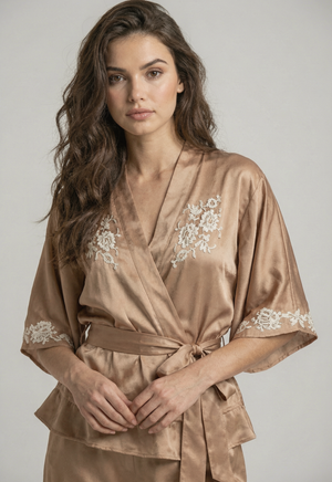 Vanita Rosa Nikos Silk Kimono Top by Vanita Rosa from Marina St Barth
