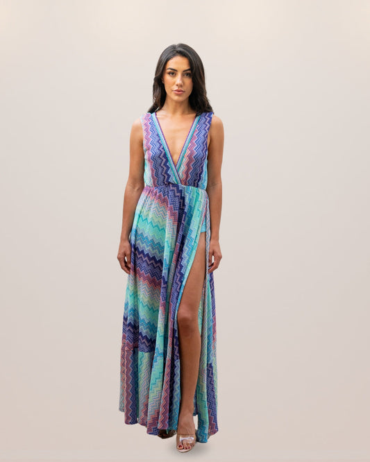 Mosaic Long Dress - Premium long dress from Pho Firenze - Just $525! Shop now at Marina St Barth