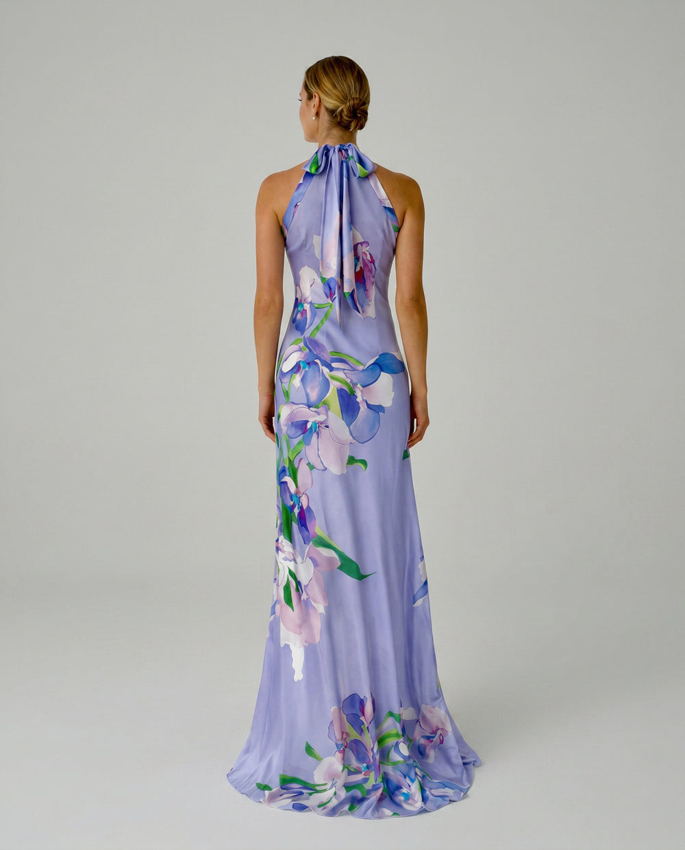 Paris Lavande Silk Dress