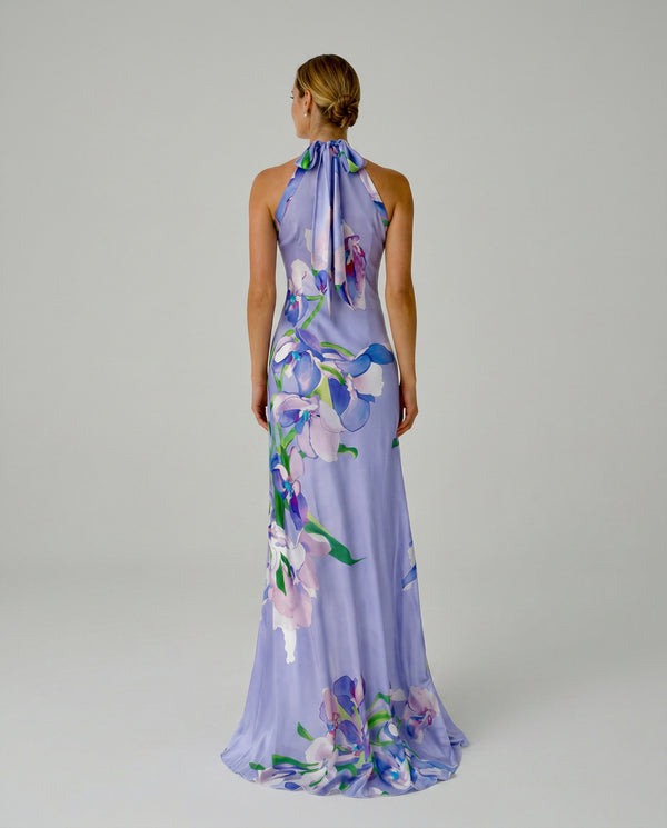 Paris Lavande Silk Dress by Trisha paterson from Marina St Barth