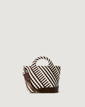 St. Barths Petit Tote Striped Geo