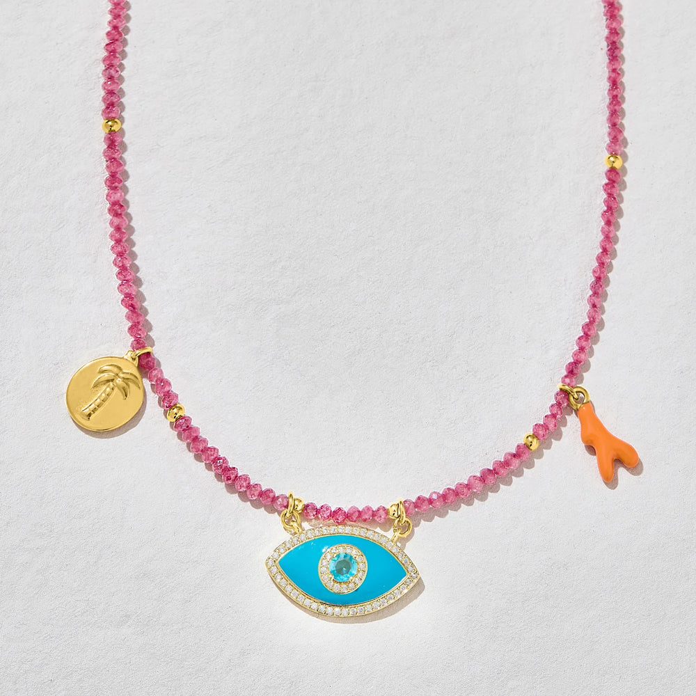 Karma Courage Pink Necklace