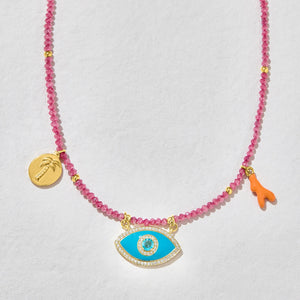Karma Courage Pink Necklace