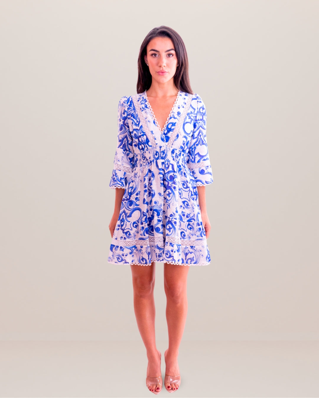 Positano Dress Veleno Short - Premium  from Marina St Barth - Just $495! Shop now at Marina St Barth