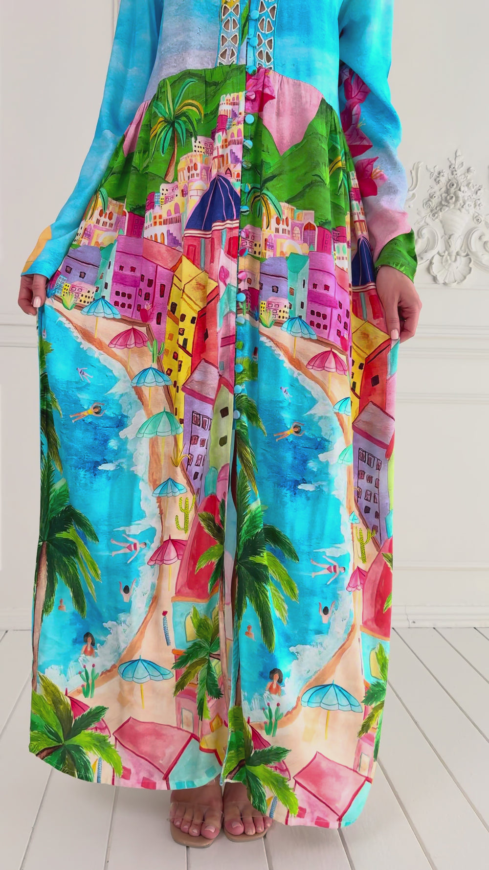 Bella Riviera Maxi Dress