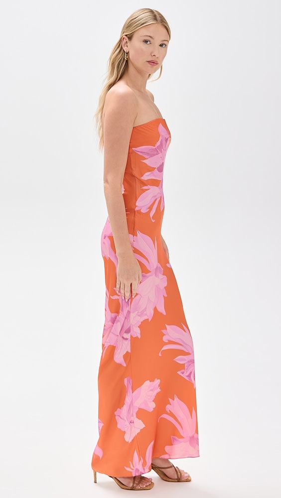 Strapless Maxi Dress Casey - Premium Dress from Rococo & Sand - Just $298! Shop now at Marina St Barth