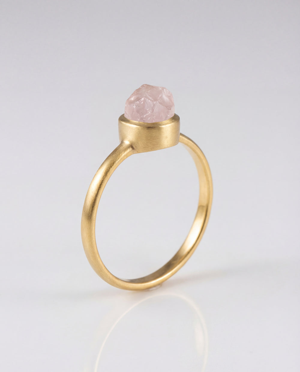Rose Quartz Stackable Ring