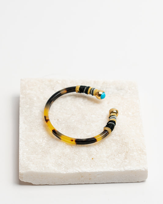 Gas Bijoux Sari Bis Gold Tortoise - Premium Bracelet from Marina St Barth - Just $115! Shop now at Marina St Barth