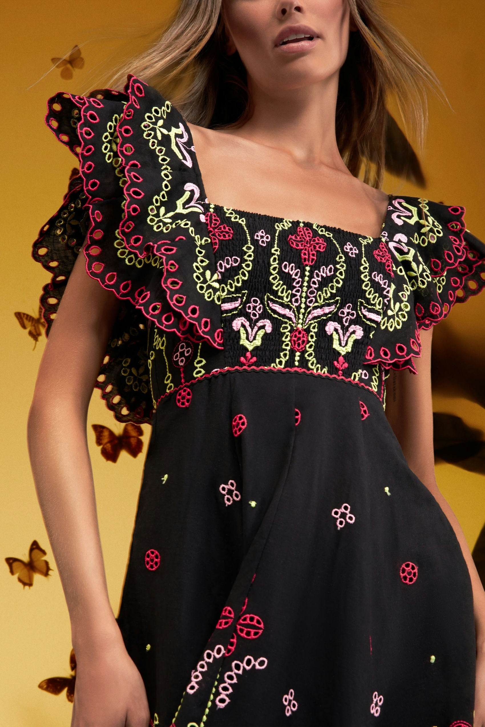Charo Ruiz Sheen Long Dress Charo Ruiz Sheen Long Dress
