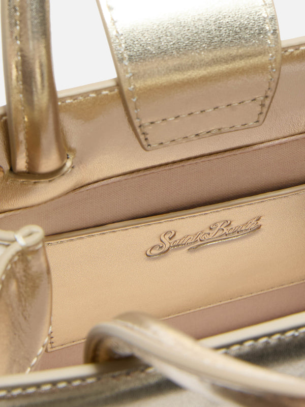 Shop Mini Shoulder Bag Gold