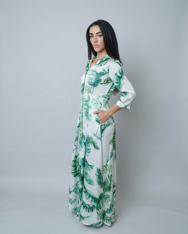Shirt Dress Silk New | Marina St Barth Banana Green / XL Shirt Dress Silk New | Marina St Barth Banana Green / XL