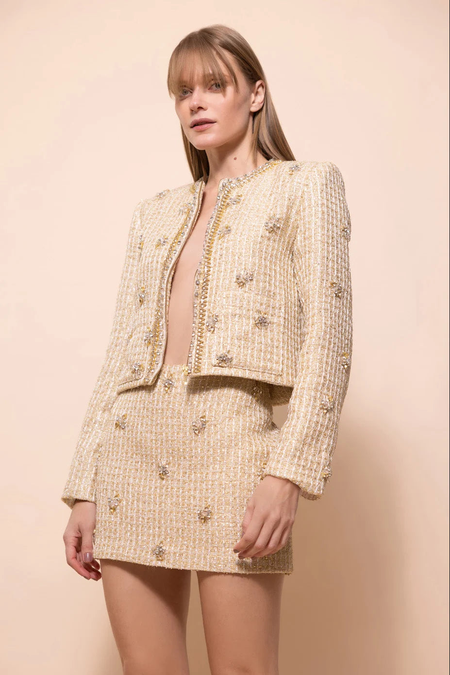 Betina Tweed Skirt