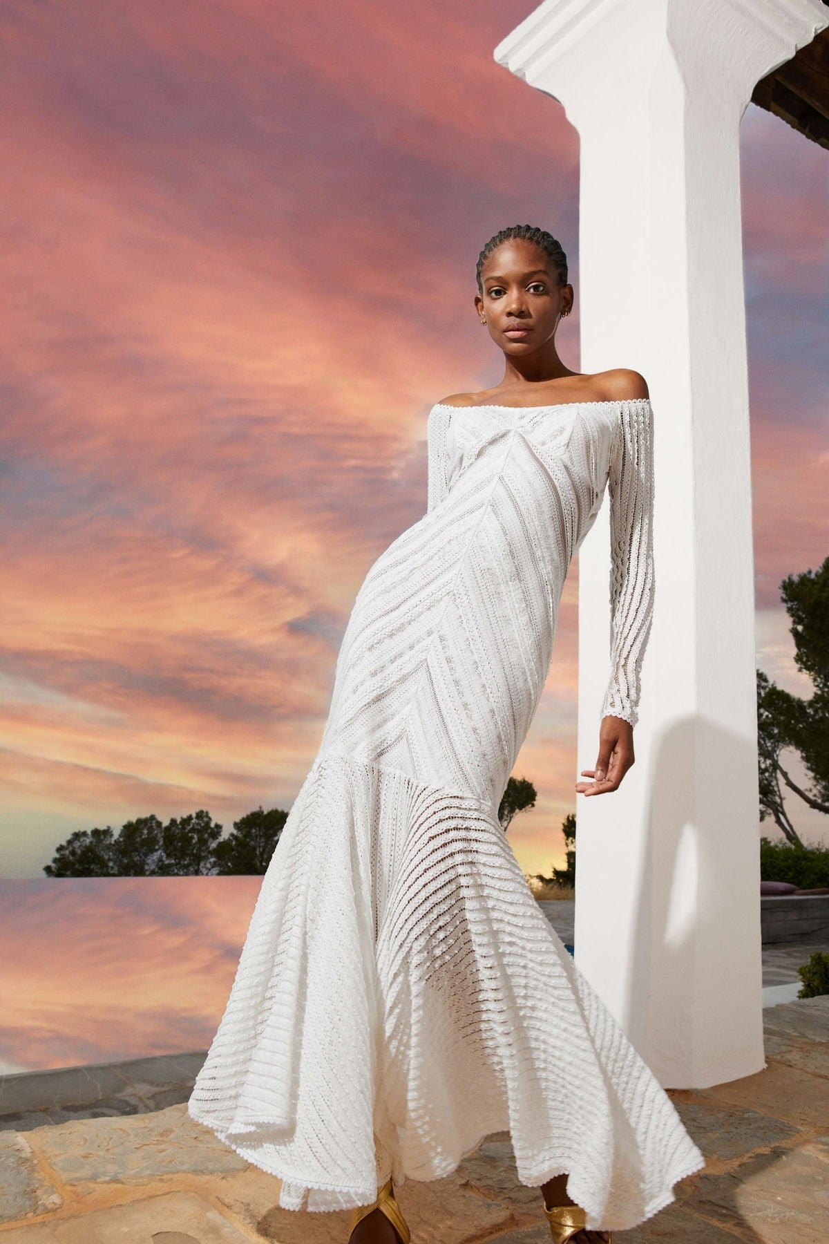 Charo Ruiz Souley Long Dress | Marina St Barth White / S Charo Ruiz Souley Long Dress | Marina St Barth White / S