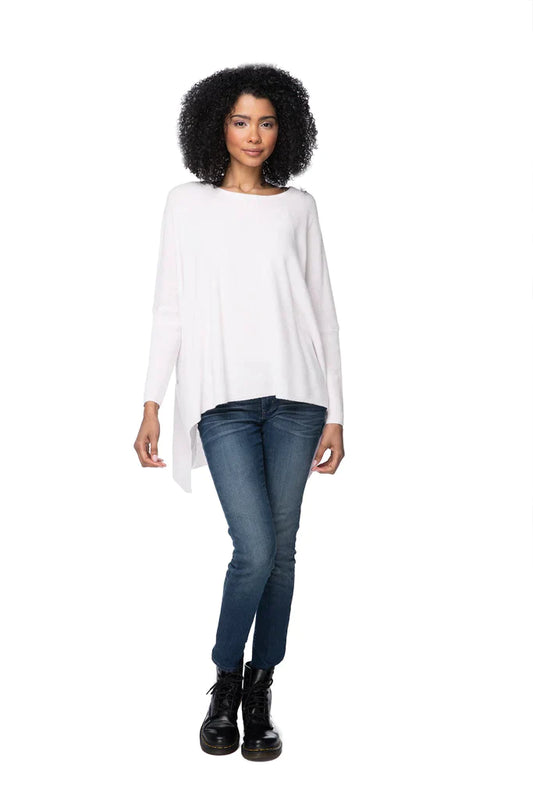 Cashmere Loose and Easy Crew Sweater - Premium Cashmere from Marina St Barth - Just $280! Shop now at Marina St Barth