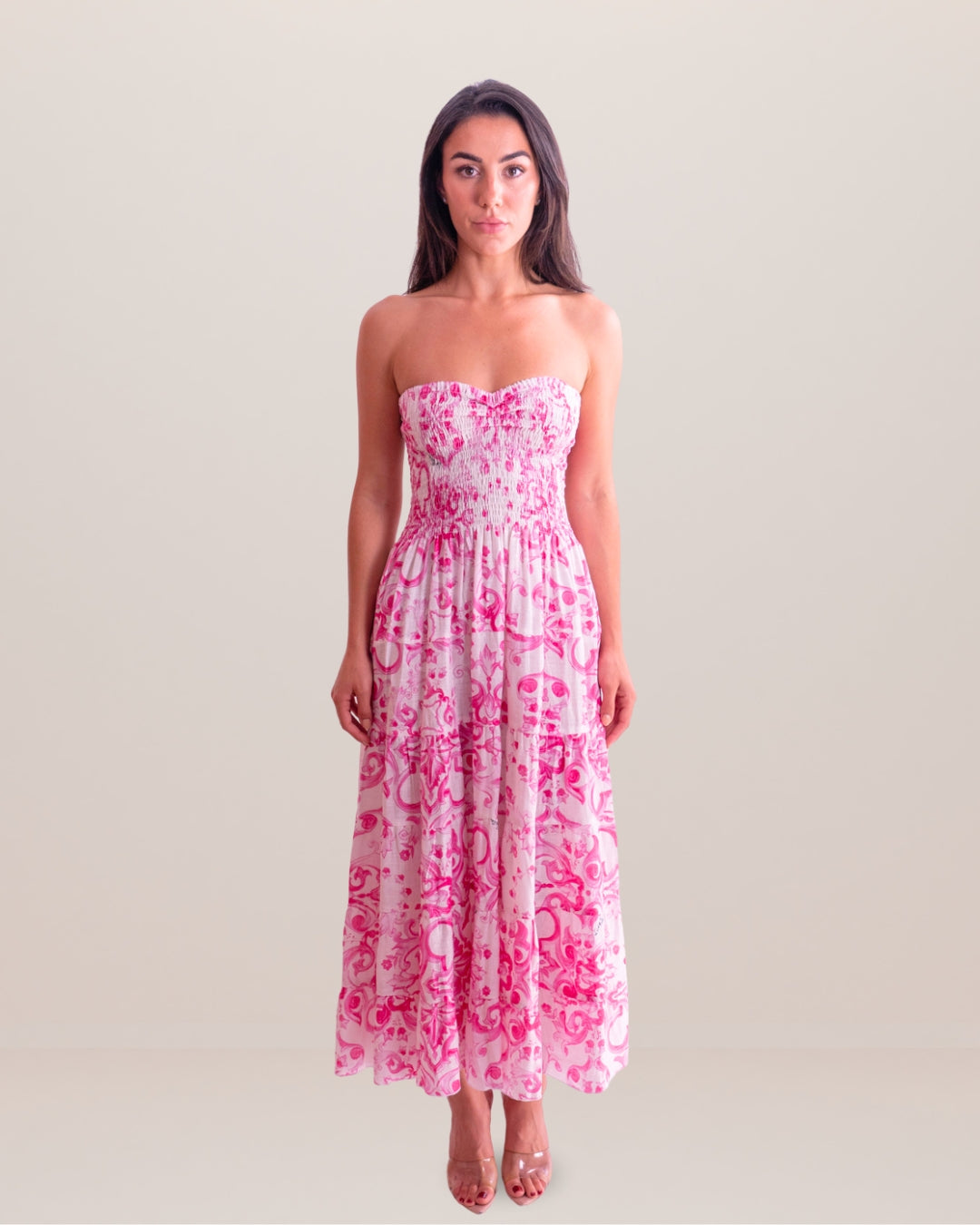 Positano Totarone Long Dress - Premium Dresses from Marina St. Barth - Just $495! Shop now at Marina St Barth