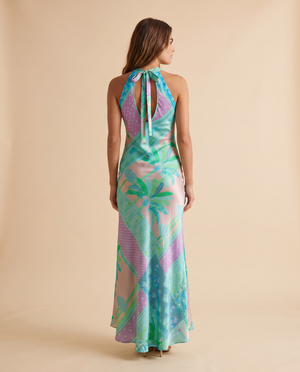 Paris Poolside Glamour Silk Dress Style 308 by Trisha paterson from Marina St Barth