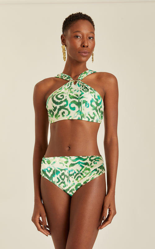 Lenny Draped LC High Waist Bikini Rec by Lenny Niemeyer from Marina St Barth