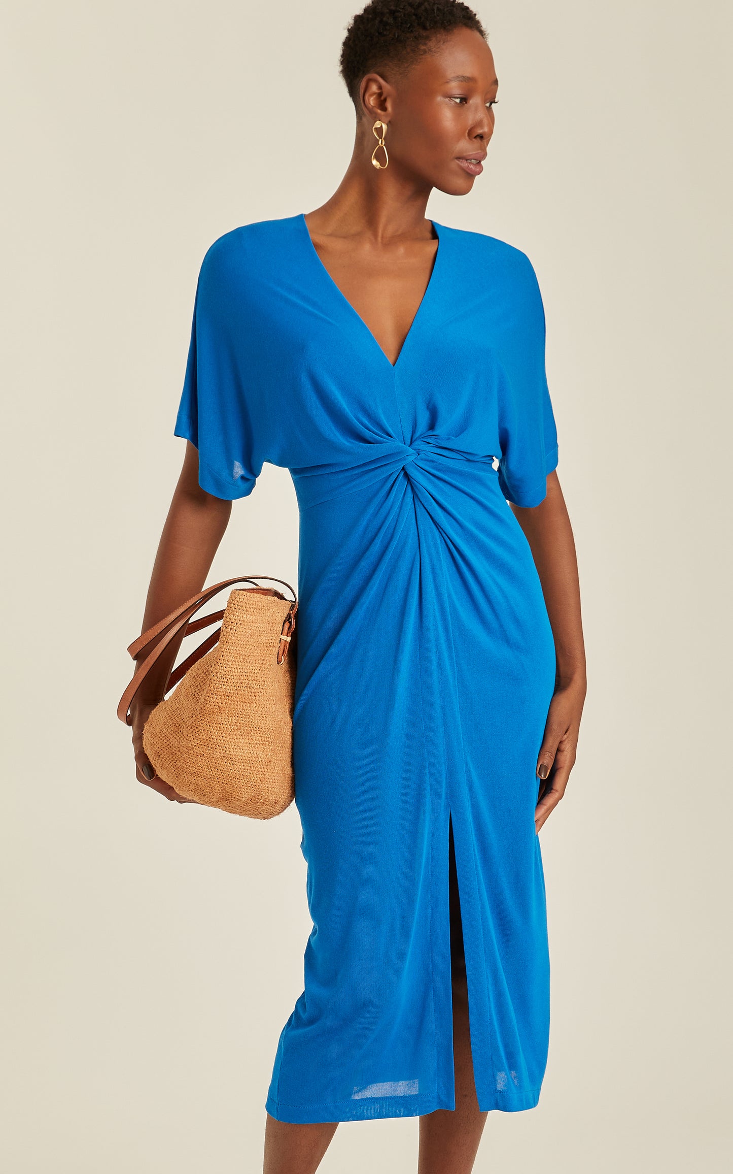 Lenny Twist Front Cover Up - Premium Cover Ups from Lenny Niemeyer - Just $182! Shop now at Marina St Barth