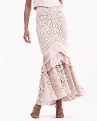 PatBo Flower Crochet Skirt - Premium Skirts from PatBo - Just $625! Shop now at Marina St Barth