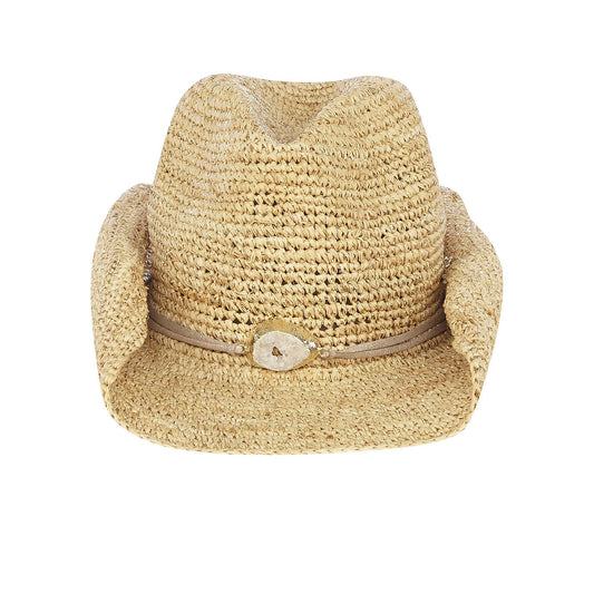 Kelli Cowboy Hat - Premium Cowboy hat from Marina St Barth - Just $195.00! Shop now at Marina St Barth