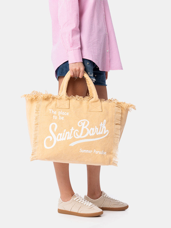 Vanity Canvas Tote Beige