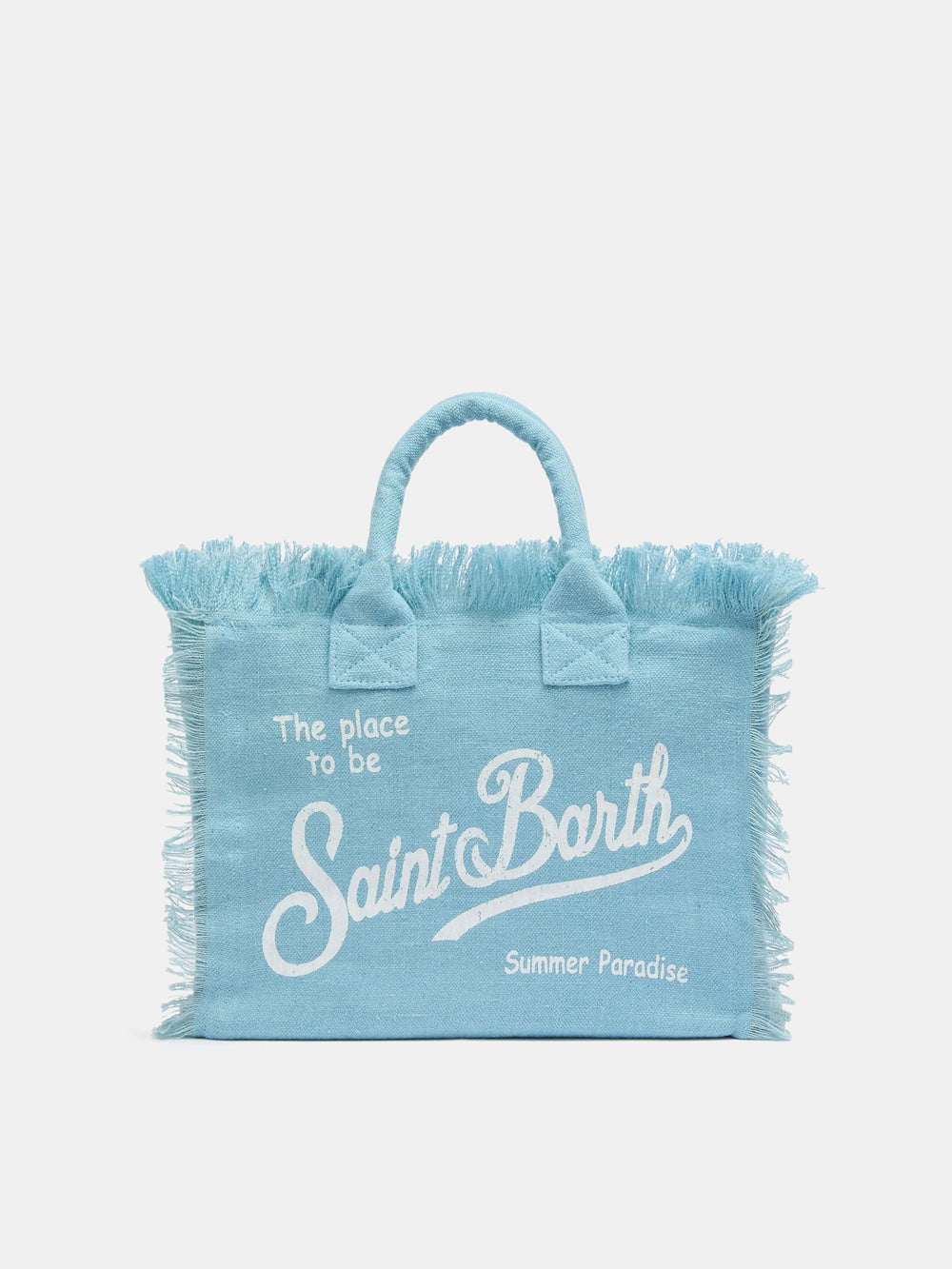 Vanity Linen Tote Light Blue