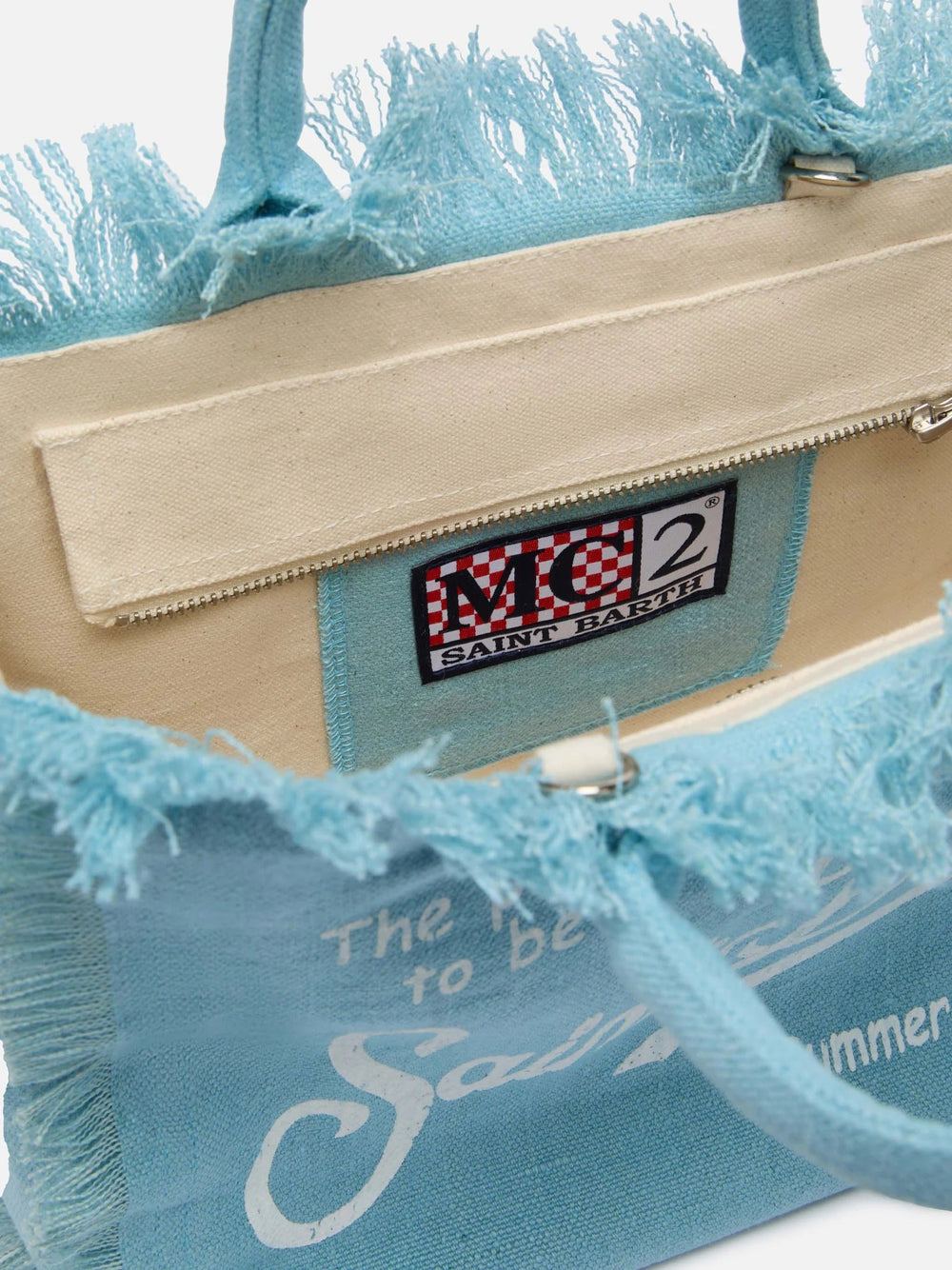 Vanity Linen Tote Light Blue