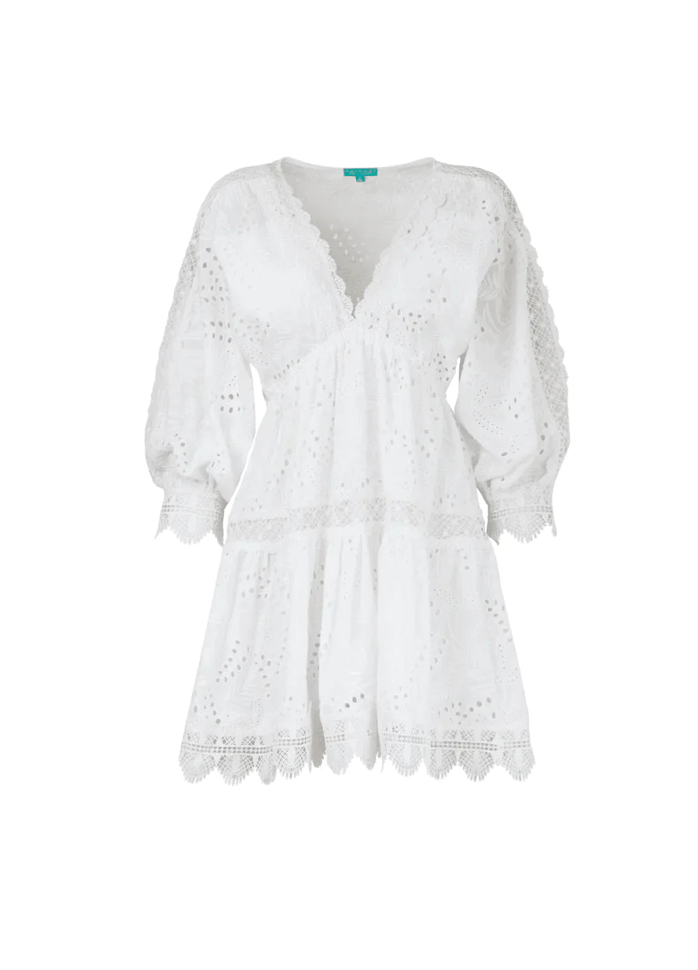 Amante Cotton Short Dress - Premium Dresses from Marina St Barth - Just $410.00! Shop now at Marina St Barth