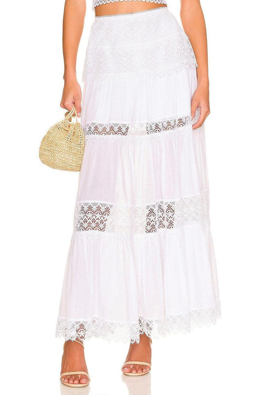 Ibiza long skirt Silke - Premium Long Skirts from Marina St. Barth - Just $565.00! Shop now at Marina St Barth