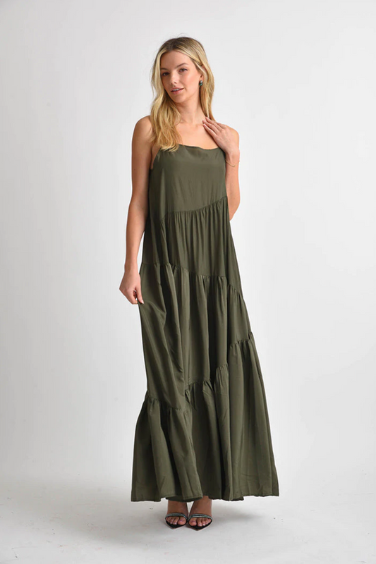 Jenna Sleveless Open back Maxi Dress - Premium Dresses from Muche & Muchette - Just $104.50! Shop now at Marina St Barth