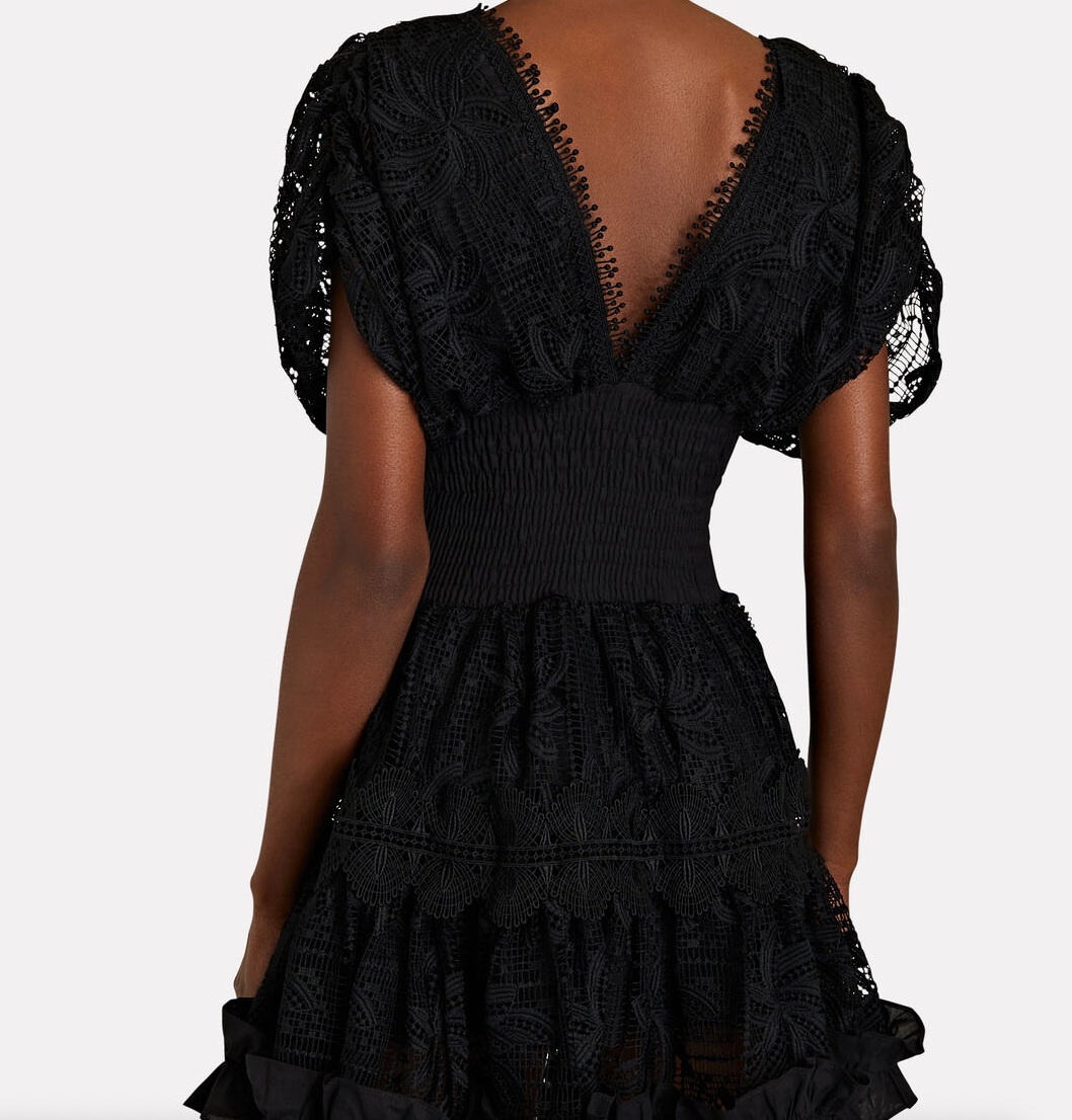 WAIMARI VALLARTA DRESS BLACK