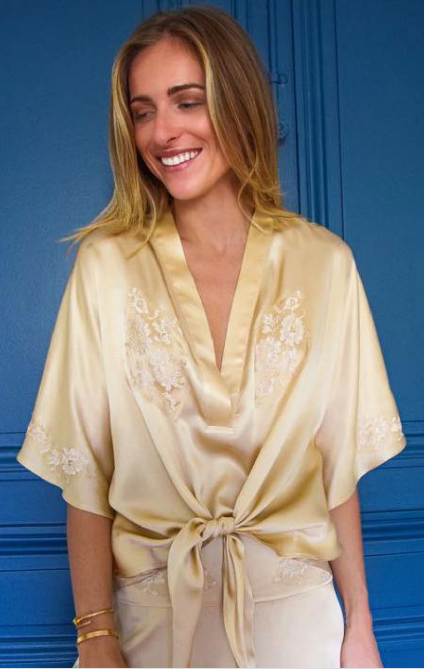 Vanita Rosa Blouse Natacha Silk - Premium  from Marina St Barth - Just $699! Shop now at Marina St Barth