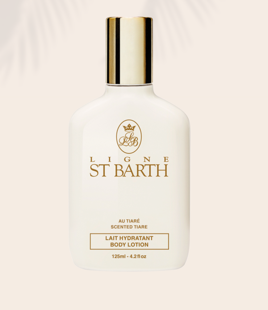 Ligne St Moisturizing body lotion Monoi Tiare at Marina St Barth