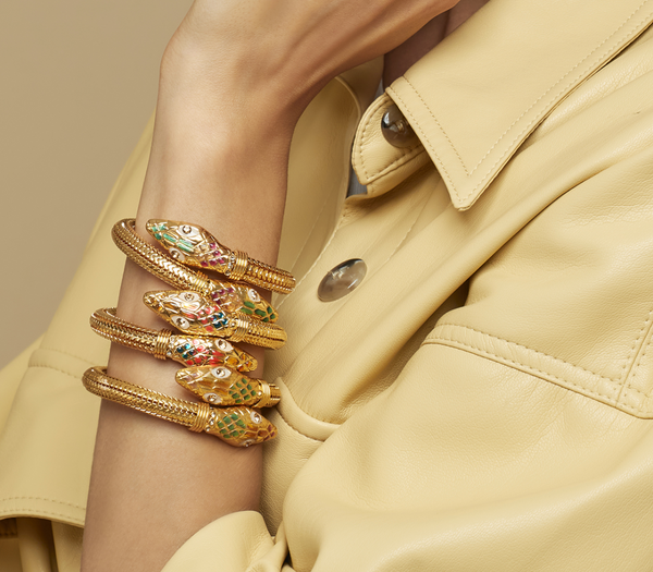 Gas Bijoux Cobra Bracelet by Marina St Barth from Marina St Barth