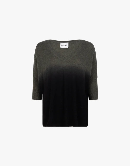 Kujten Minie Dip Dye Oversized Cashmere Sweater - Premium  from Marina St Barth - Just $330.00! Shop now at Marina St Barth