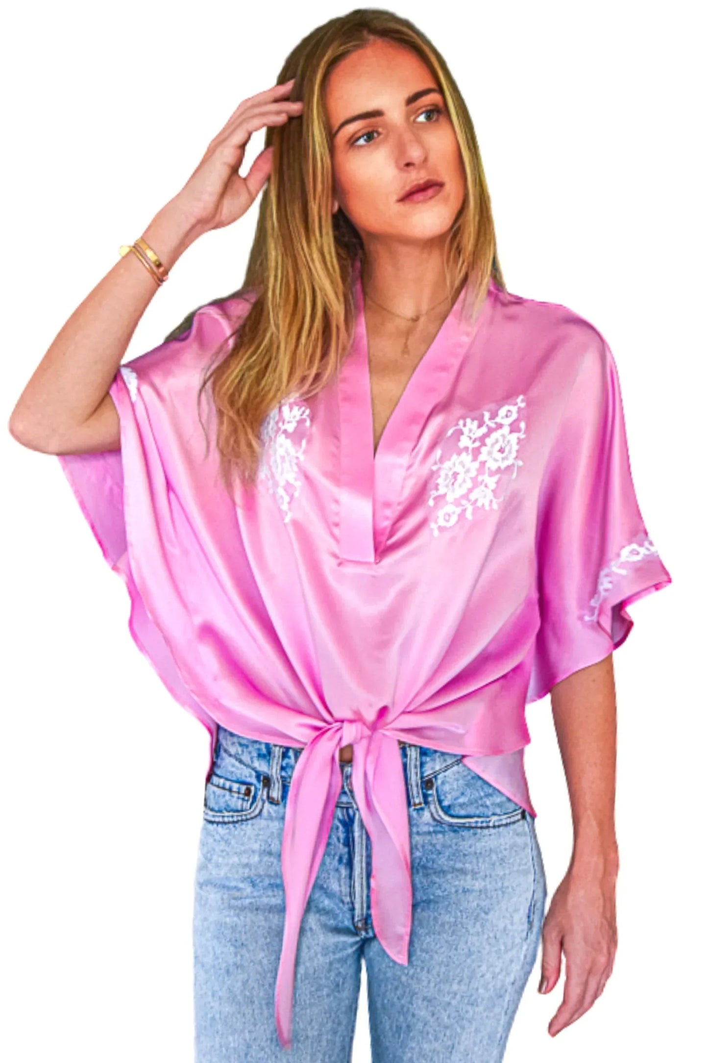 Vanita Rosa Blouse Natacha Silk - Premium  from Marina St Barth - Just $699! Shop now at Marina St Barth