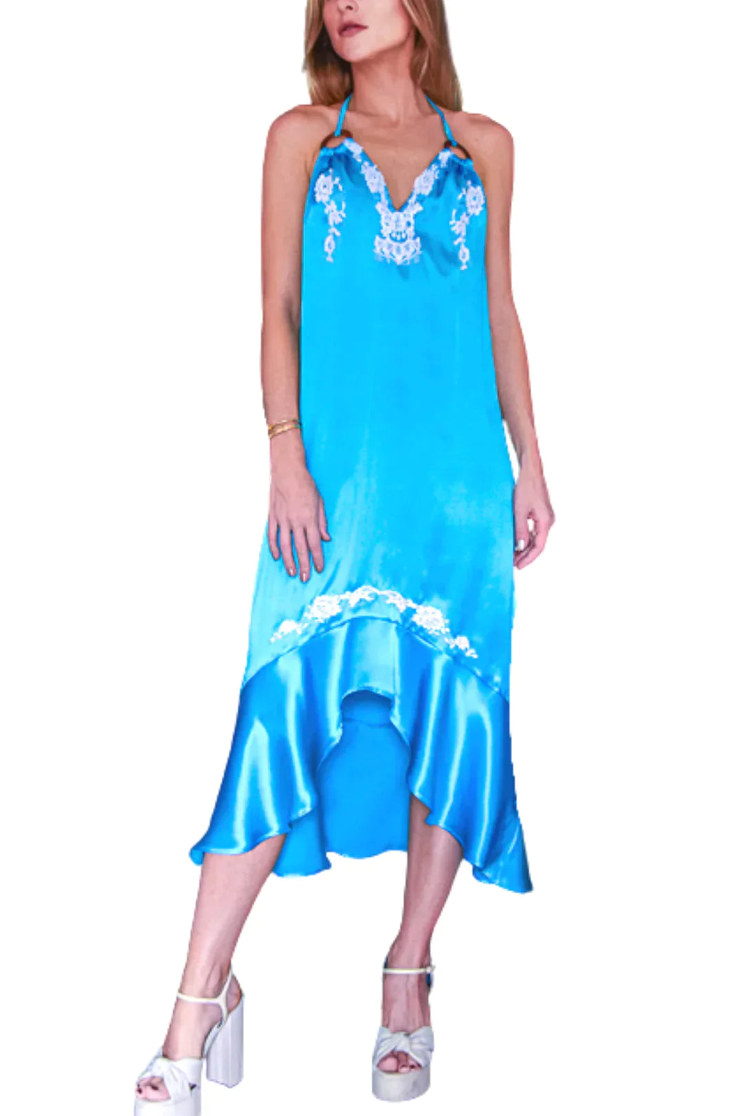 Vanita Rosa  Long Dress Nana Silk - Premium  from Vanita Rosa - Just $799! Shop now at Marina St Barth